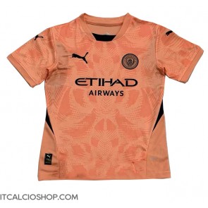 Manchester City Portiere Seconda Maglia 2024-25 Manica Corta